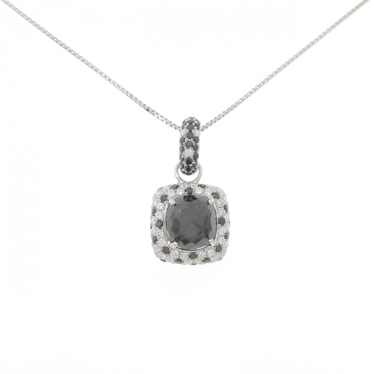 18KWG/K18WG ダイヤモンド ネックレス 1.88CT
