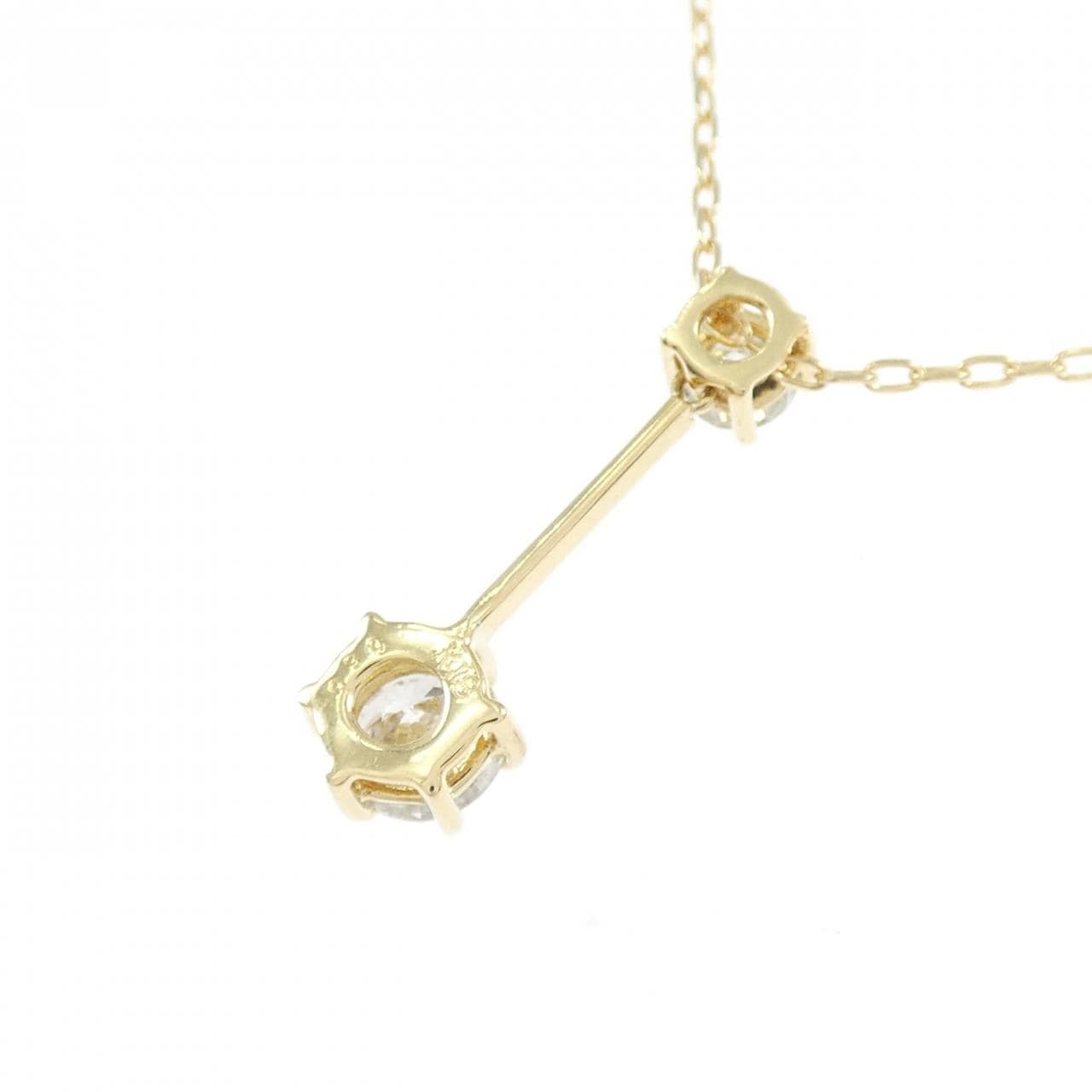 K18YG ダイヤモンド ネックレス 0.50CT
