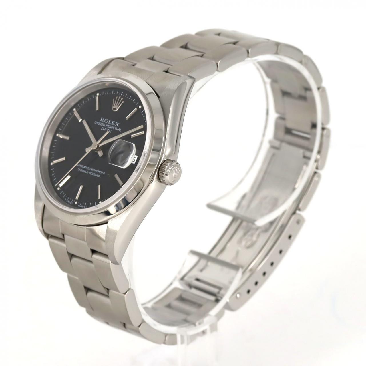 ロレックス オイスターパーペチュアルデイト 15200 SS 自動巻 T番