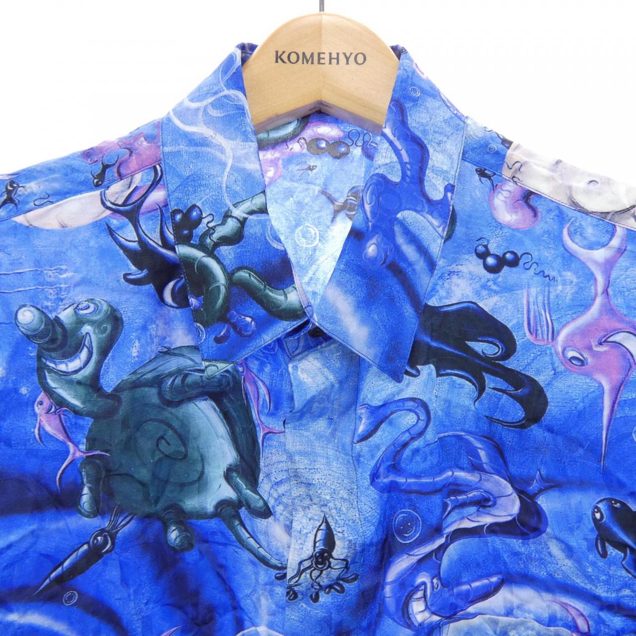 ディオール DIOR オブリーク OBLIQUE ケニーシャーフ KENNY SCHARF 033C508A5196 S/Sシャツ