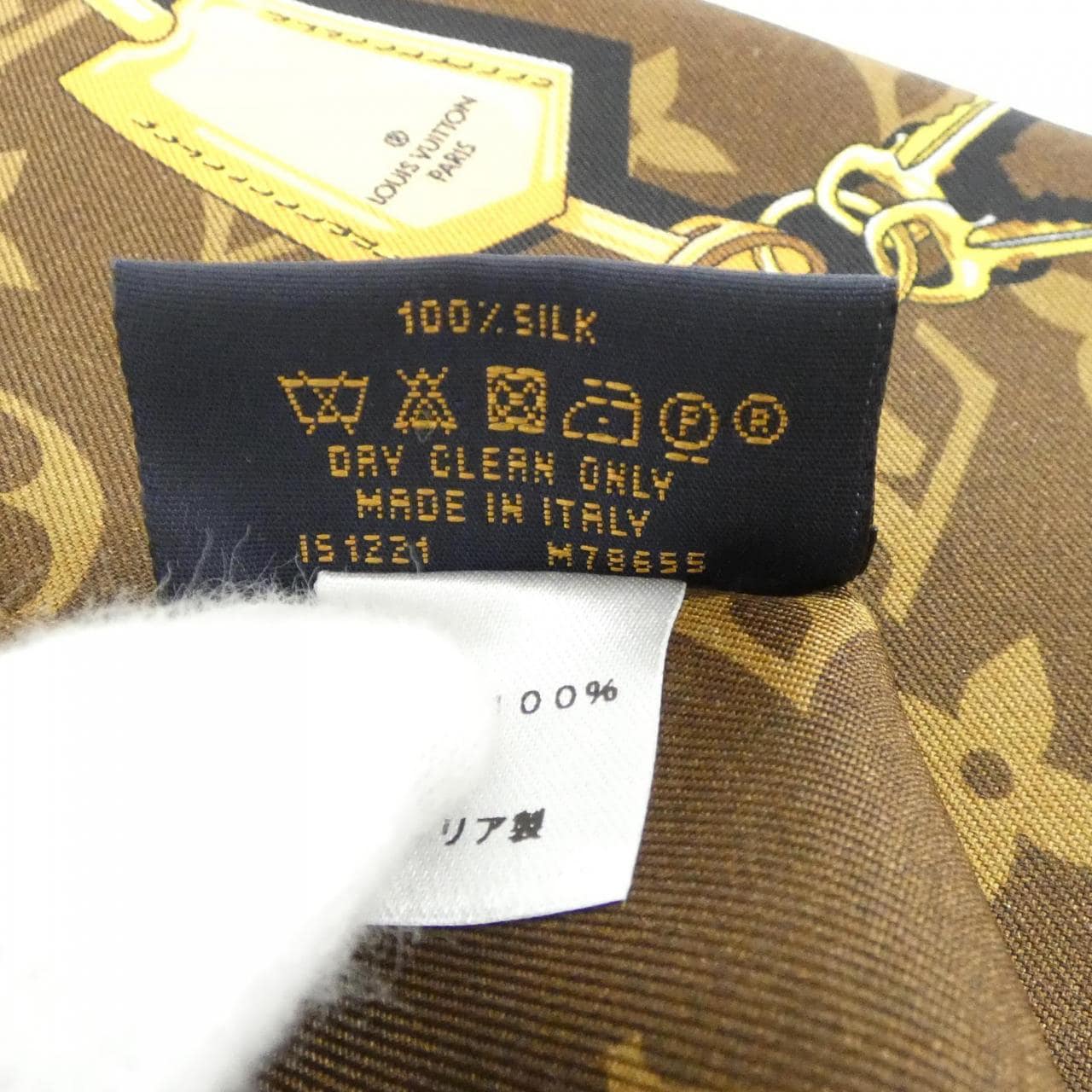 ルイヴィトン バンドー モノグラム コンフィデンシャル M78655 スカーフ