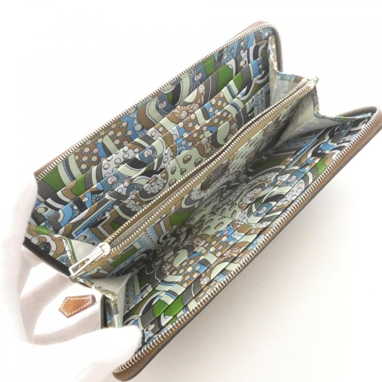 エルメス エルメス エレクトリック シルク イン クラシック 085200CK 財布