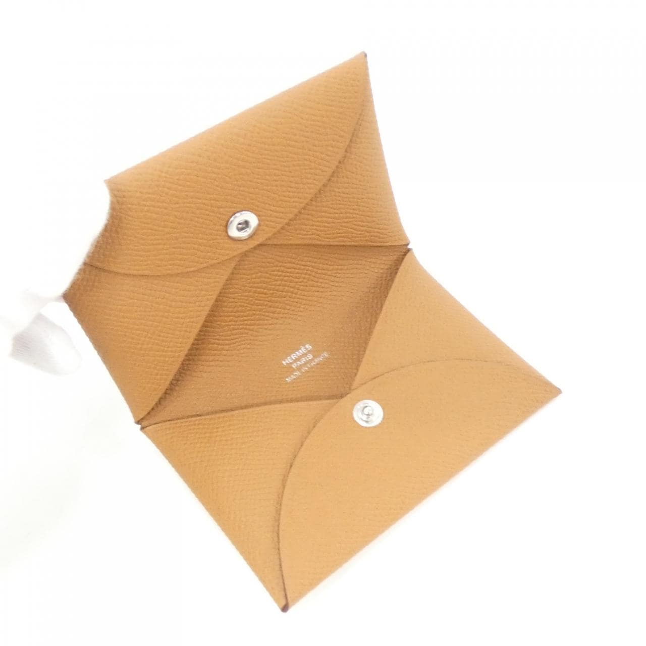 【未使用品】エルメス カルヴィ 044164CK カードケース
