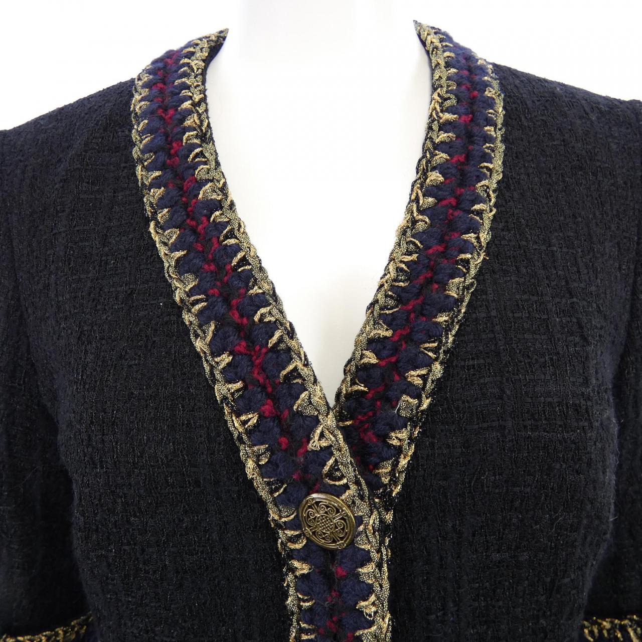 シャネル CHANEL P38673V29212 ノーカラージャケット