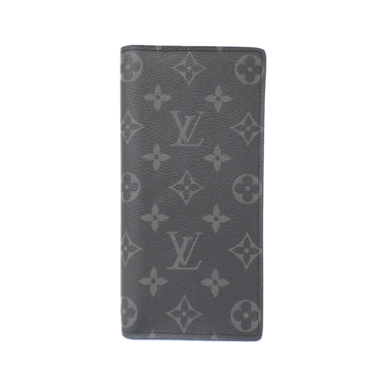 LOUIS VUITTON Monogram Eclipse Portefeuille Brother M61697 皮夾