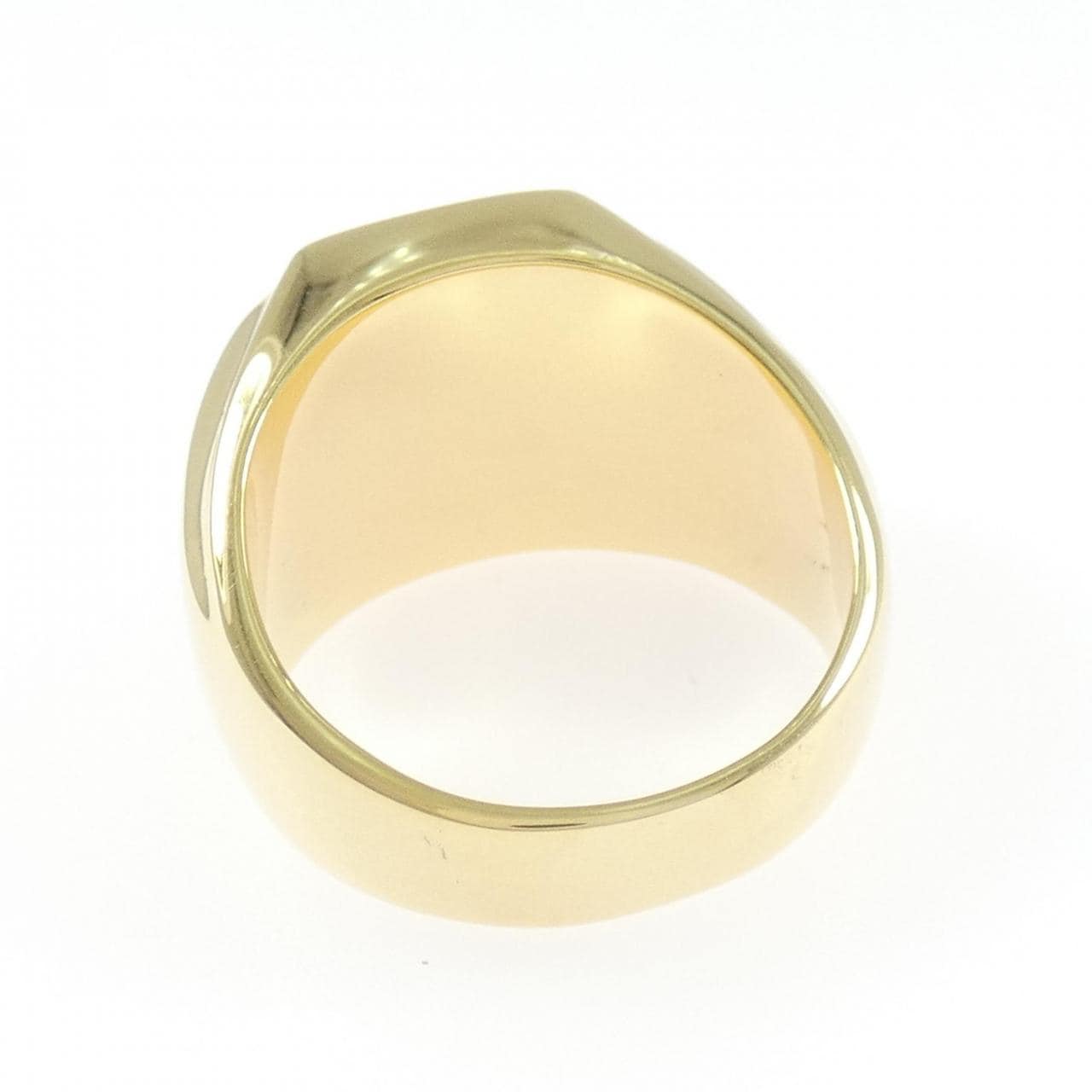 K18YG オニキス リング