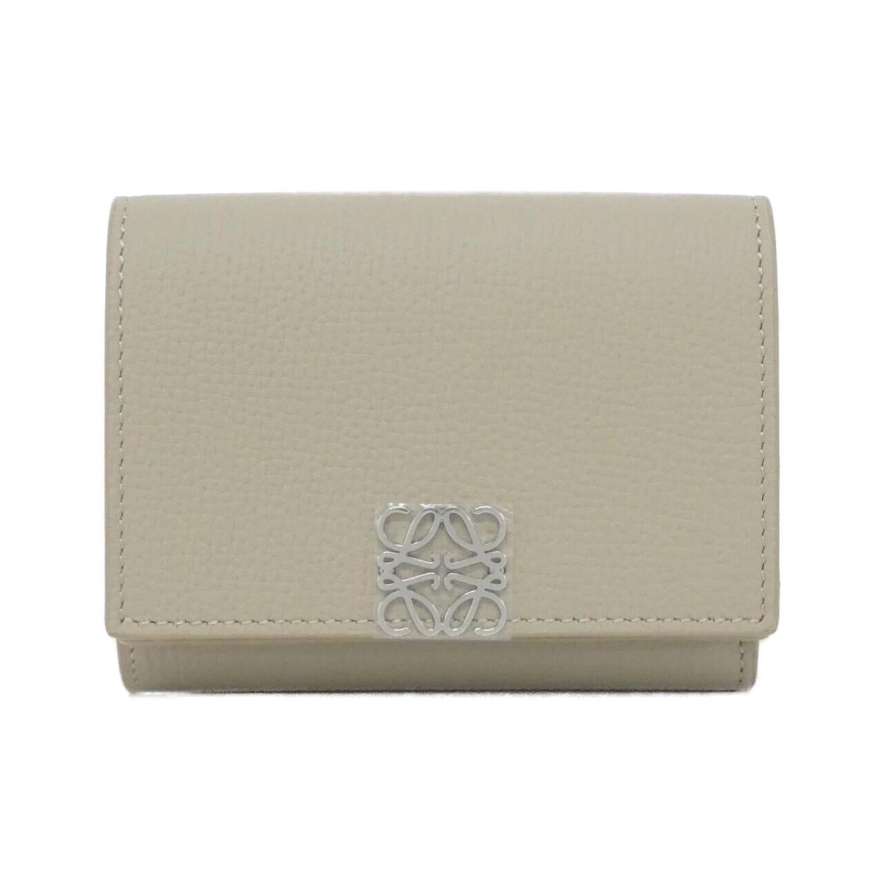 【新品】ロエベ アナグラム トライフォールド ウォレット C821TR2X16 財布