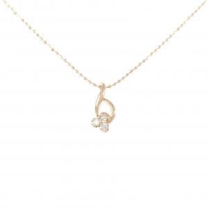K10PG ダイヤモンド ネックレス 0.06CT