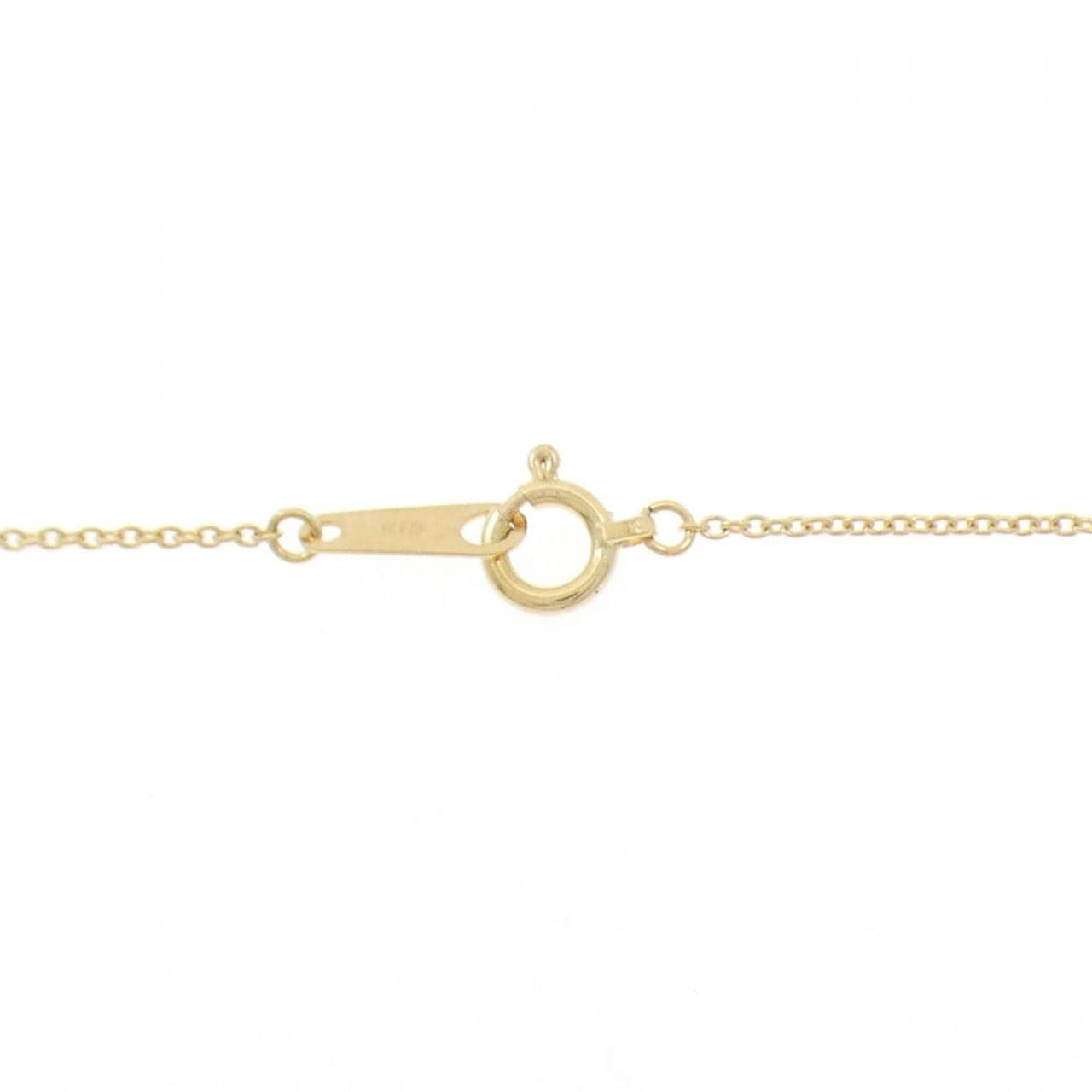 K18YG カラーストーン ネックレス