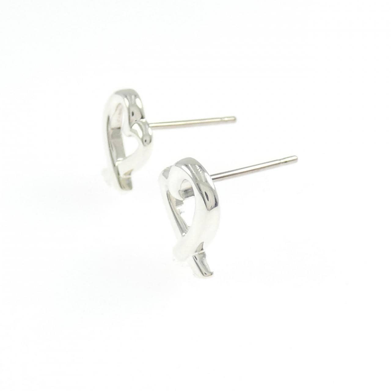 ティファニー ラビングハート ミニ ピアス