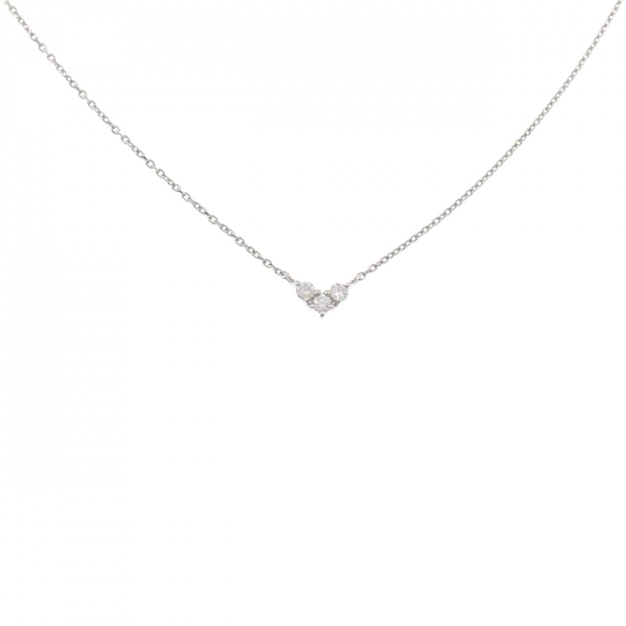 4゜C ハート ダイヤモンド ネックレス