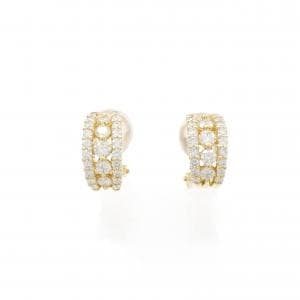K18YG ダイヤモンド ピアス 1.53CT