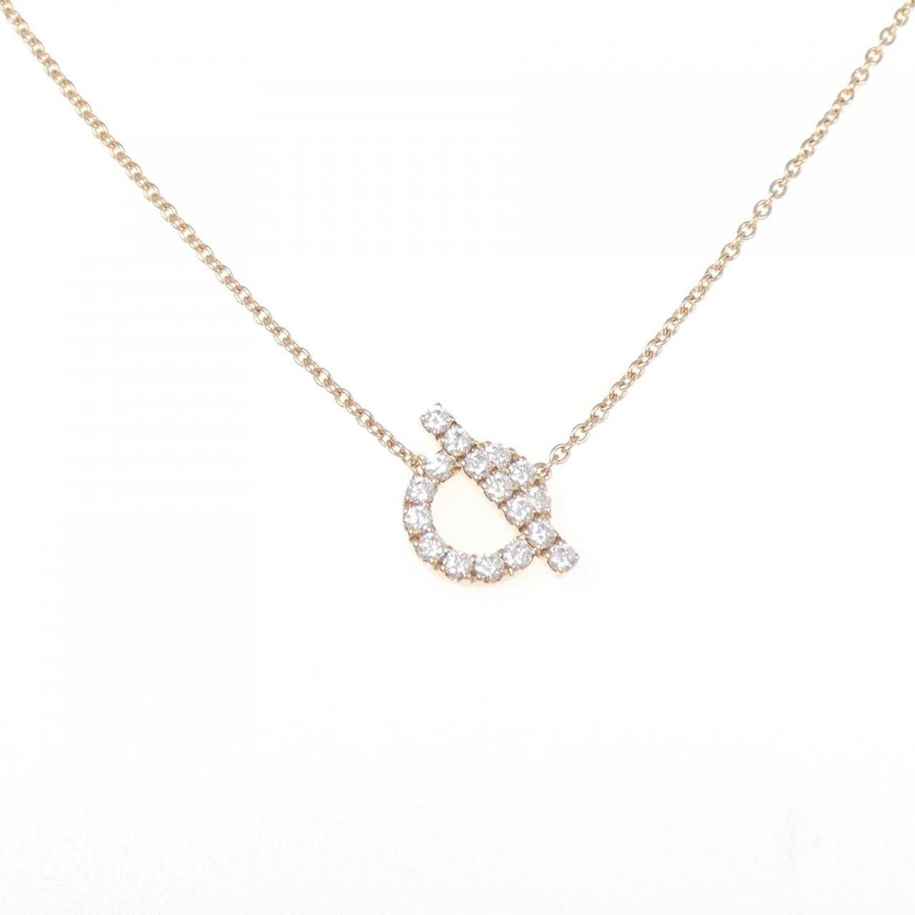 HERMES Finesse Necklace 0.46CT