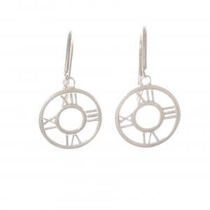 ティファニー アトラス オープン　メダリオン ピアス