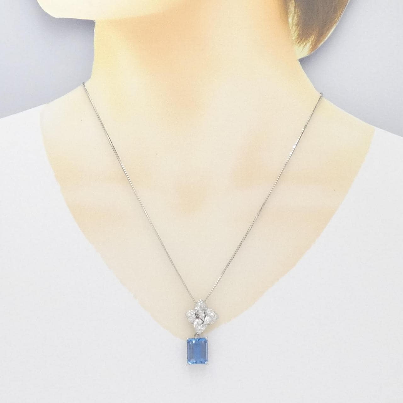 Tasaki Aquamarine necklace