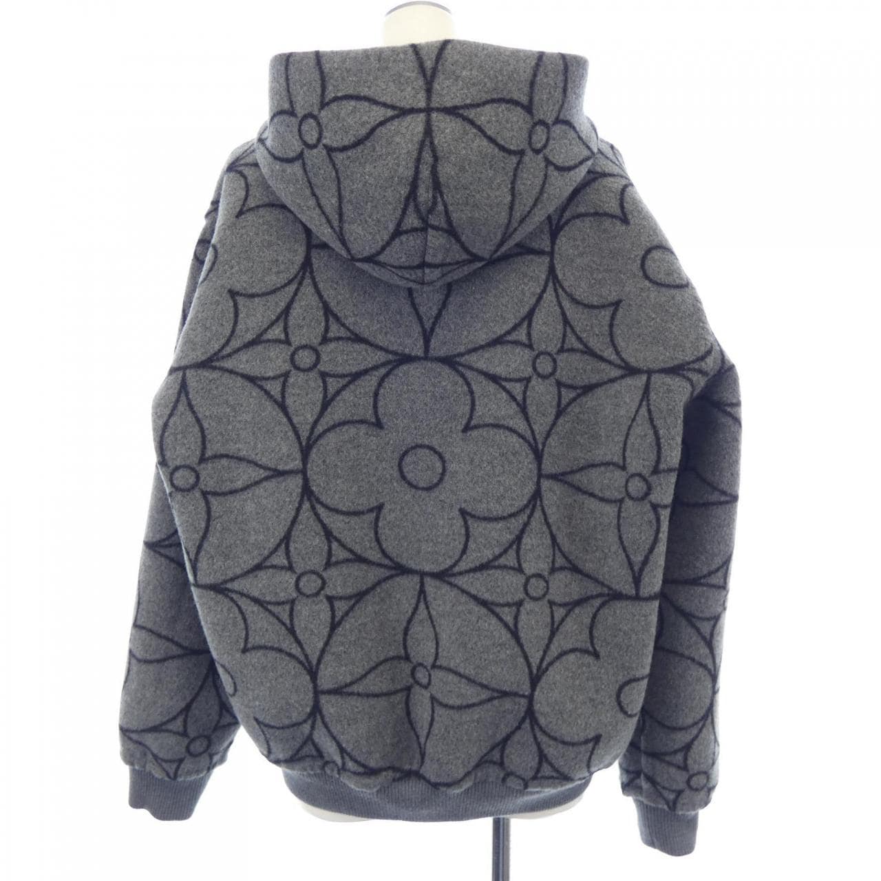 ルイヴィトン LOUIS VUITTON リバーシブルダブルフェイスウールフードブルゾン HQB52EZQG ブルゾン