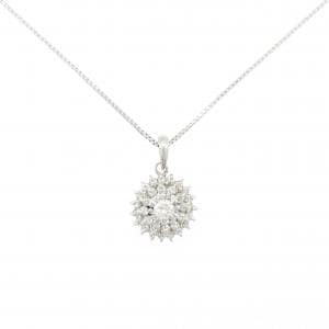 PT900/PT850 ダイヤモンド ネックレス 0.15CT