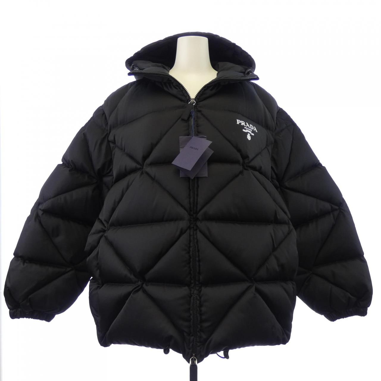 プラダ PRADA オーバーサイズギャバジン RE-NYLON 291952 S212 1WQ8 ダウンジャケット