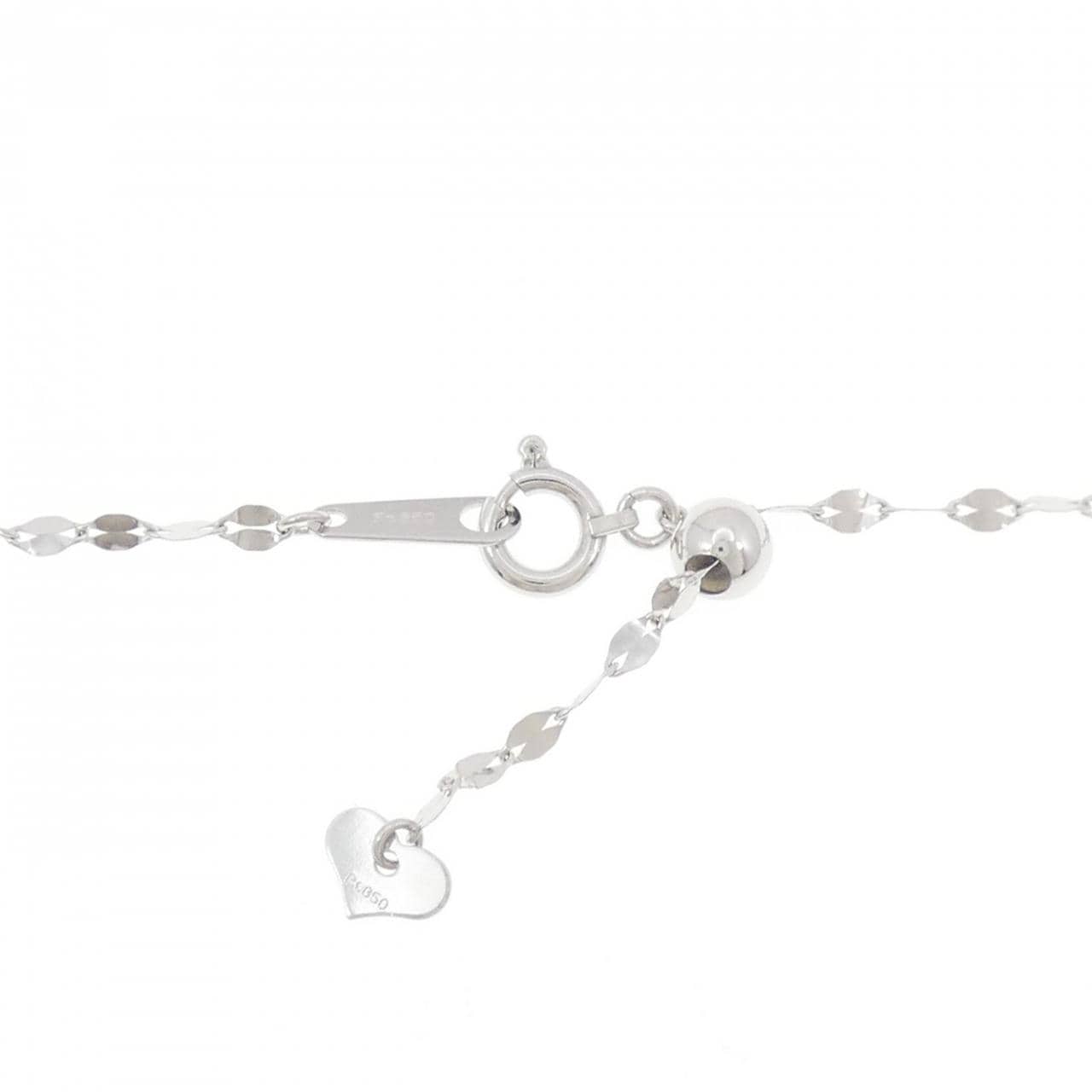 PT900/PT850 ダイヤモンド ネックレス 0.14CT
