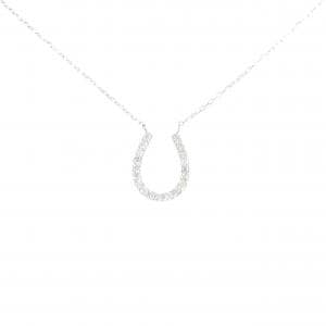 PT900/PT850 ホースシュー ダイヤモンド ネックレス 0.20CT