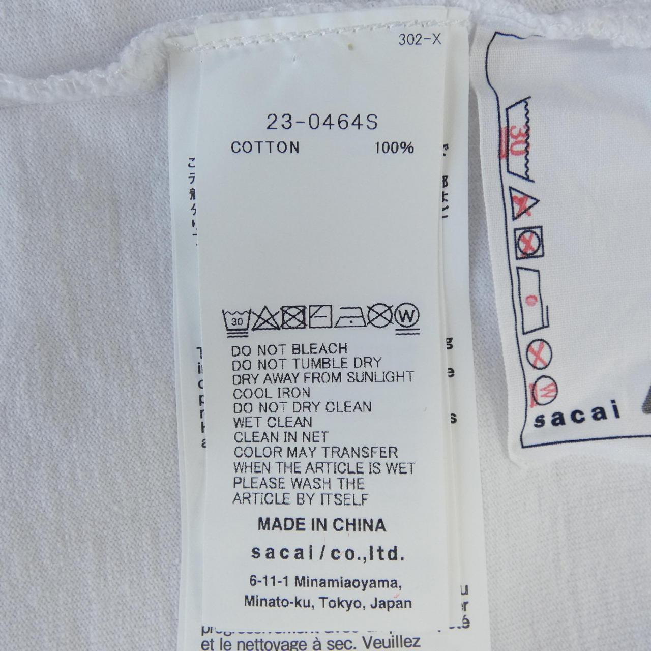 サカイ SACAI ERIC HAZE 23-0464S UNISEX Tシャツ
