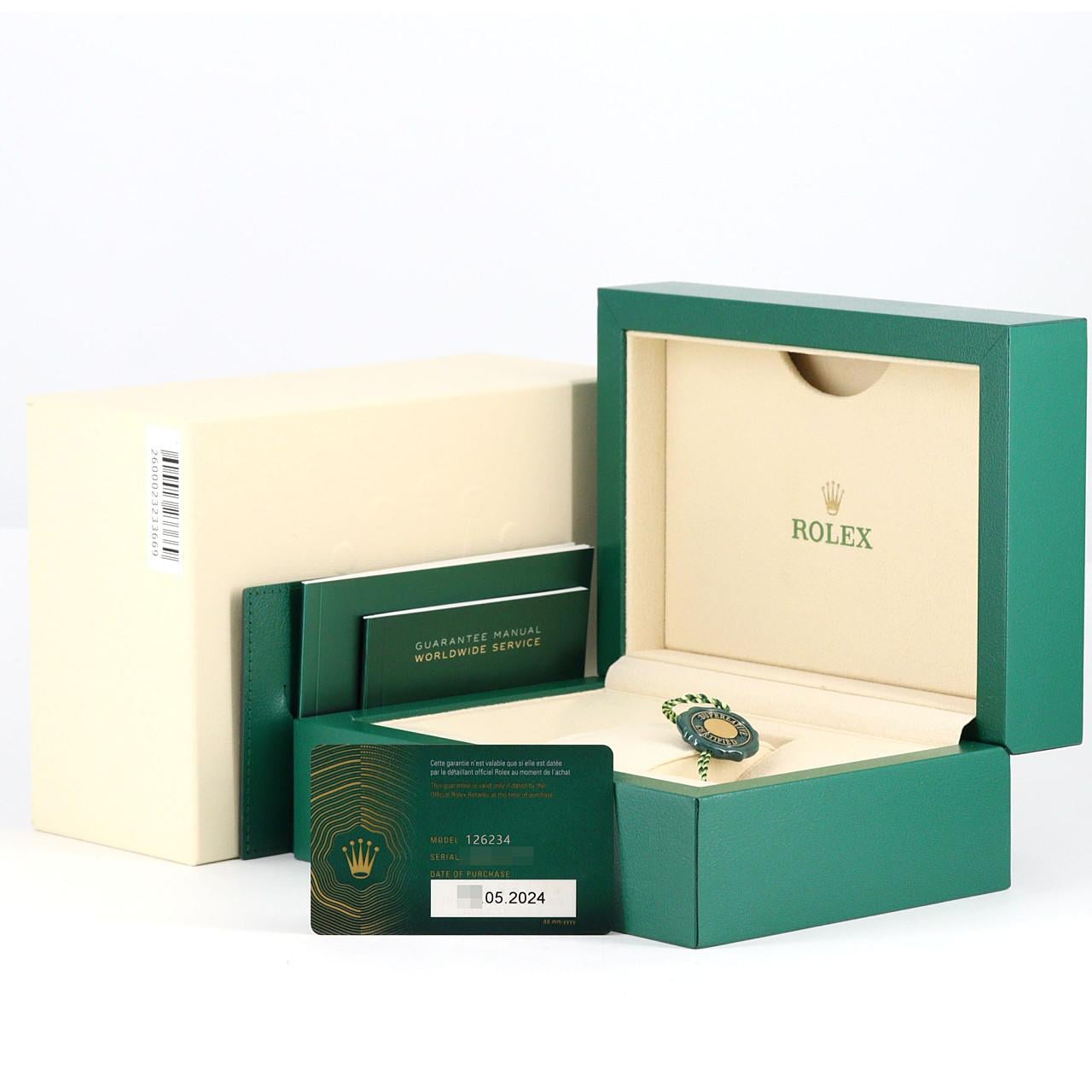 ロレックス デイトジャスト 126234 SSxWG 自動巻 ランダム番