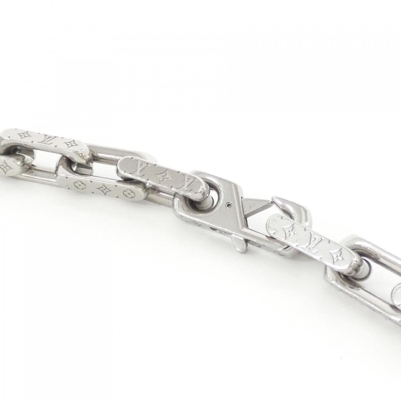 LOUIS VUITTON Collier Chain Monogram M00307 Necklace