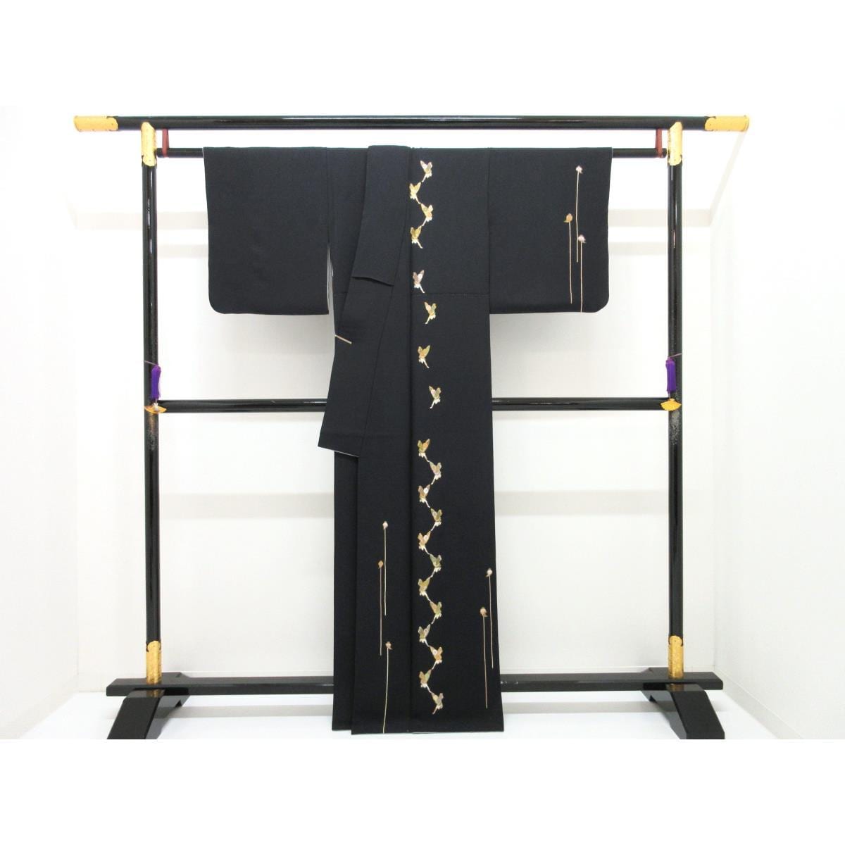 訪問着　刺繍加工