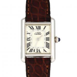 【ノーメンテナンス還元価格】カルティエ マストタンクSM W1016230 シルバー クォーツ