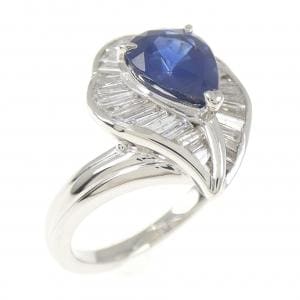 PT900 サファイヤ リング 1.67CT