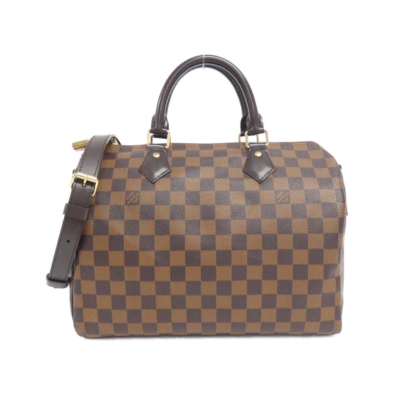 LOUIS VUITTON Damier Speedy Bandouliere 30cm N41367 Boston Bag