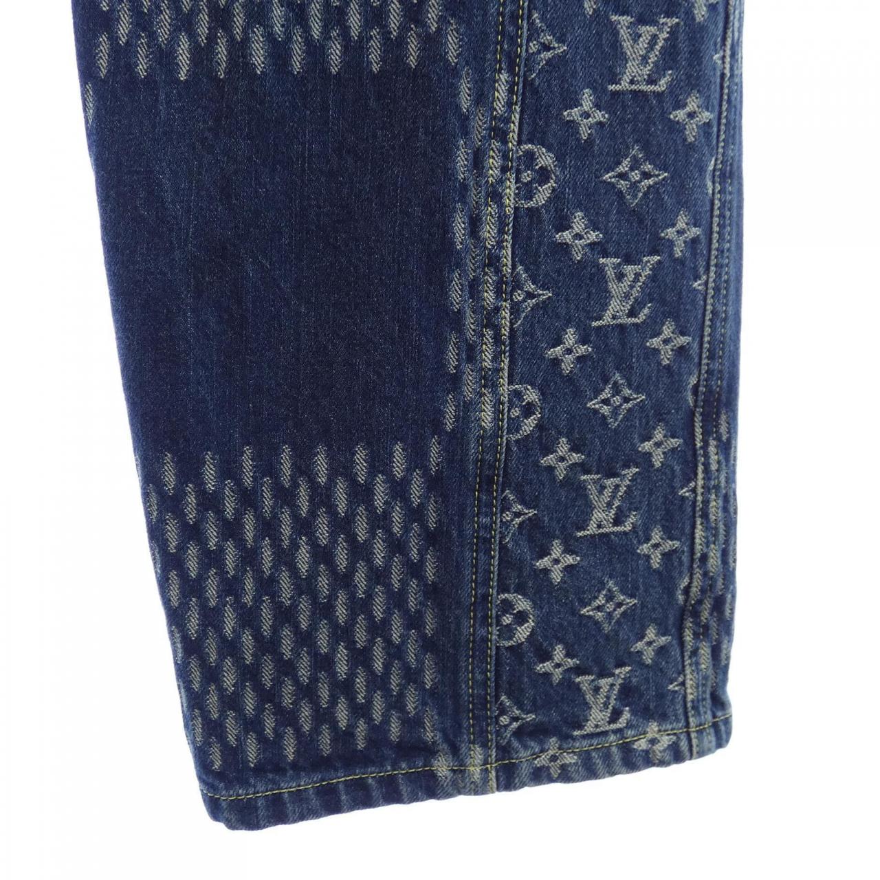 ルイヴィトン LOUIS VUITTON ジャイアントダミエウェーブモノグラム HJD10WUZC NIGO ジーンズ