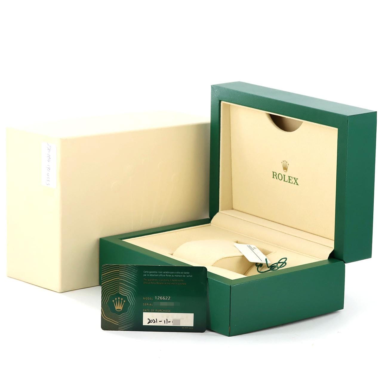 ロレックス ヨットマスター 126622 SSxPT 自動巻 ランダム番