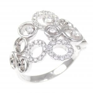 K18WG ダイヤモンド リング 0.34CT