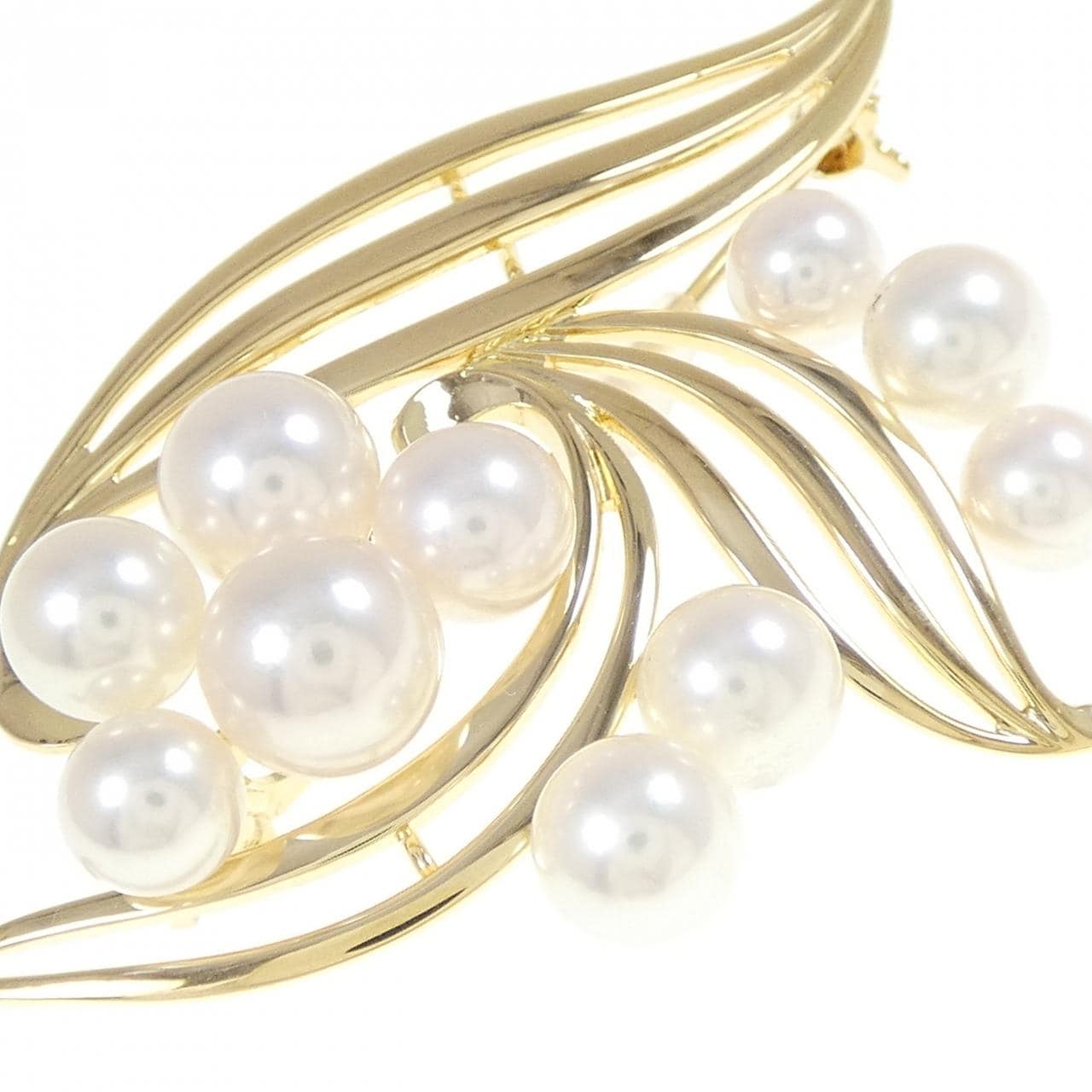 MIKIMOTO Akoya珍珠胸針