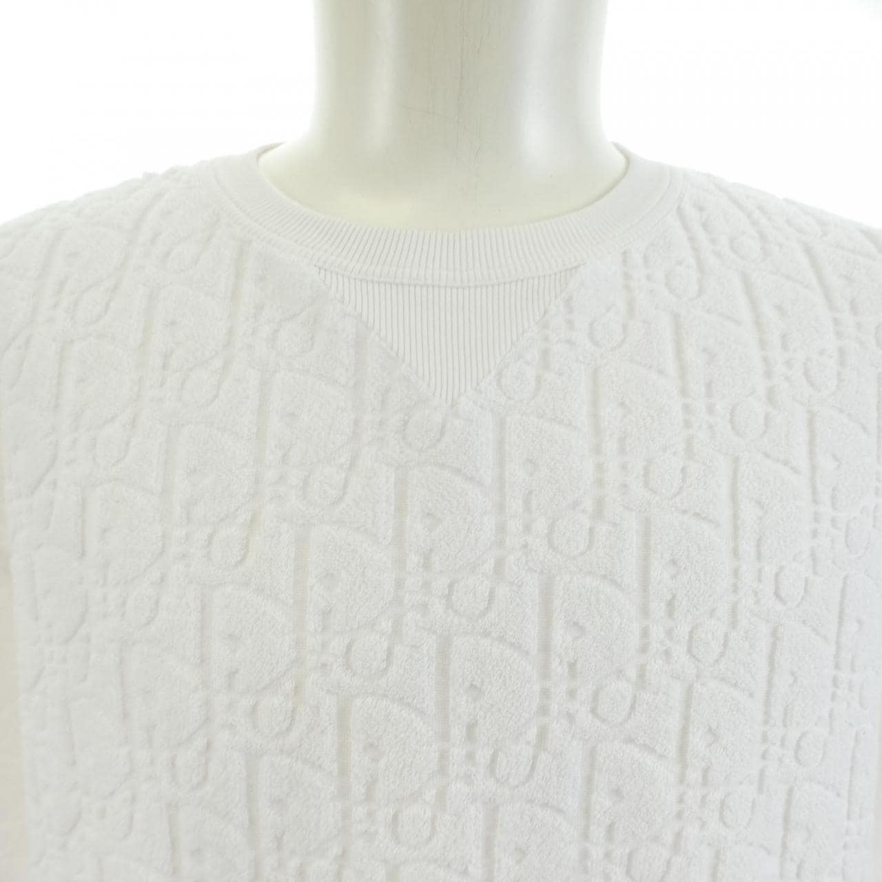 ディオール DIOR ディオールオブリークテリーコットンジャガード　OBLIQUE 113J692A0614 Tシャツ