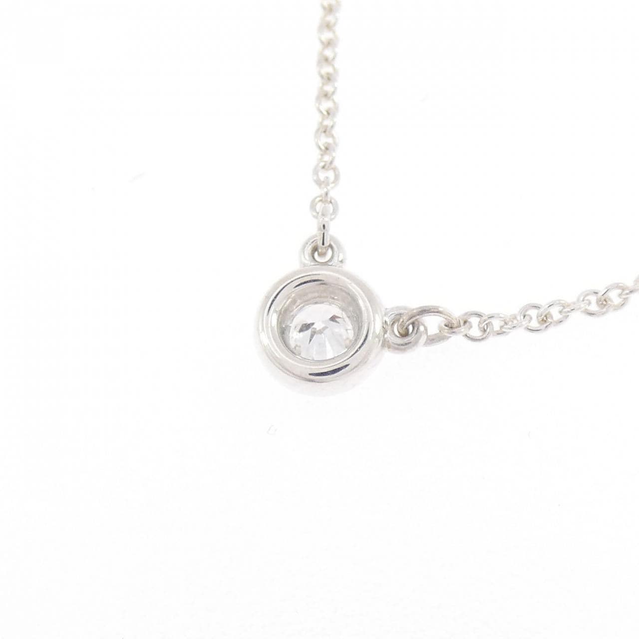 ティファニー バイザヤード ネックレス 0.10CT
