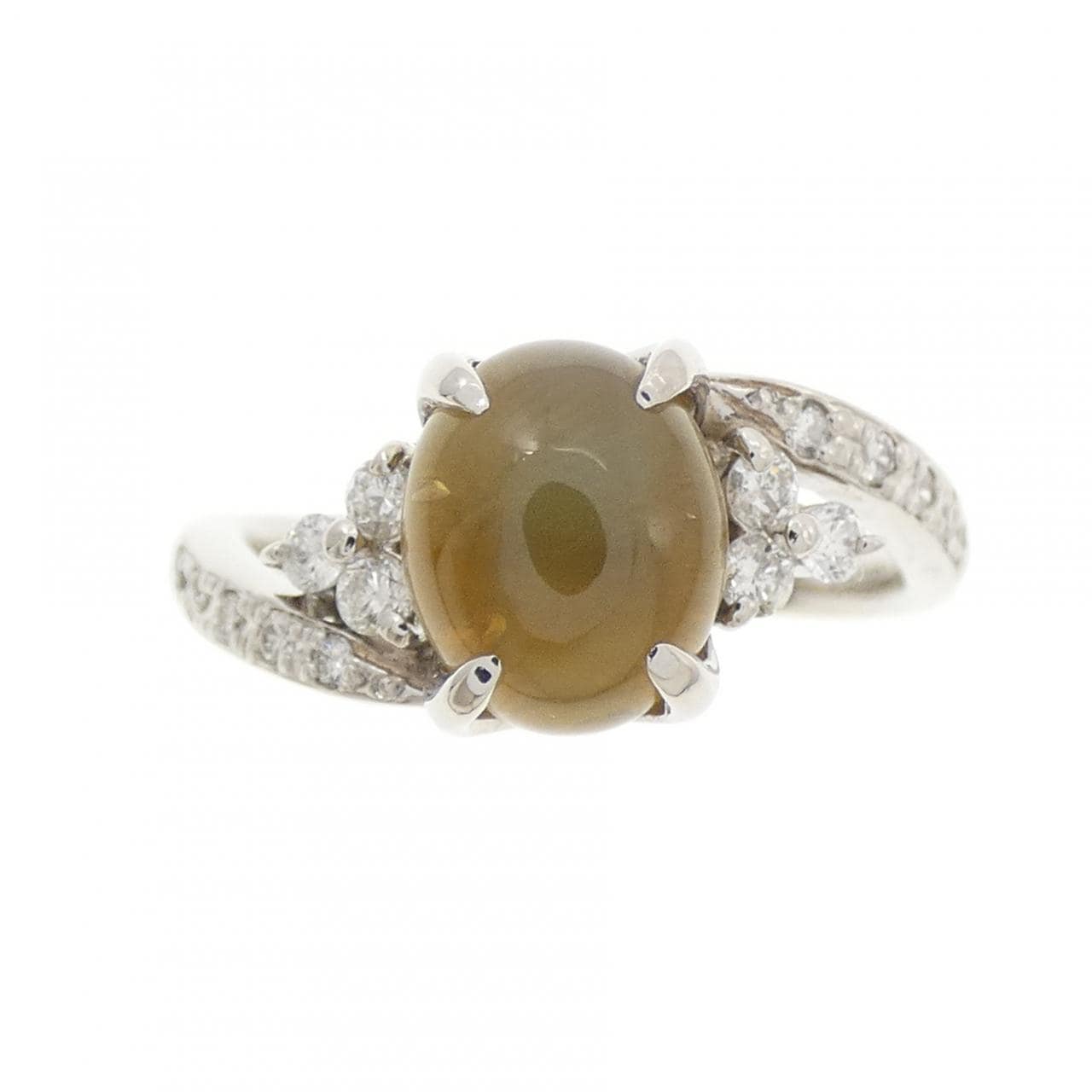 PT900 クリソベリルキャッツアイ リング 2.92CT