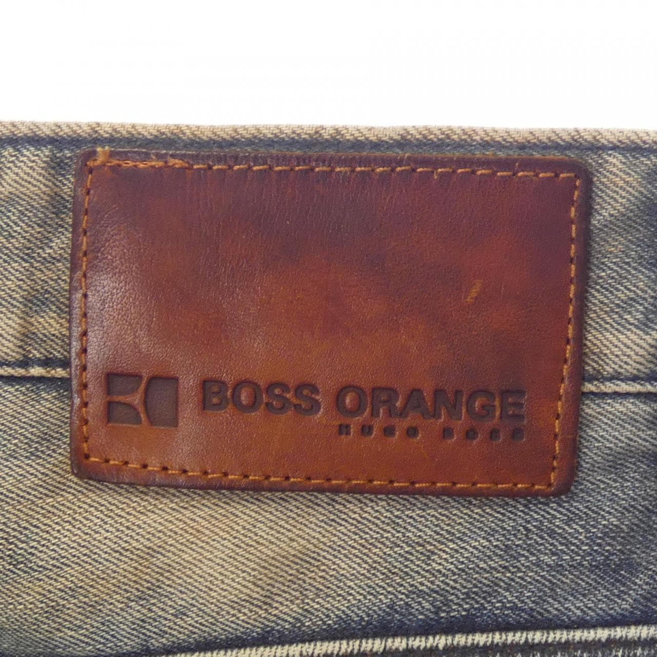 BOSS ORANGE橘色牛仔褲