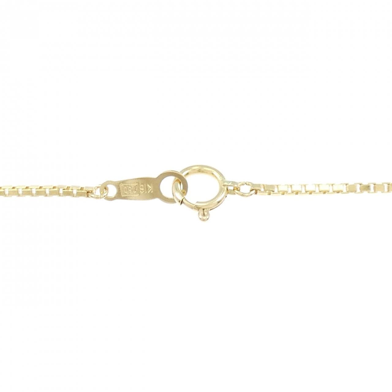 K18YG Venetian chain necklace
