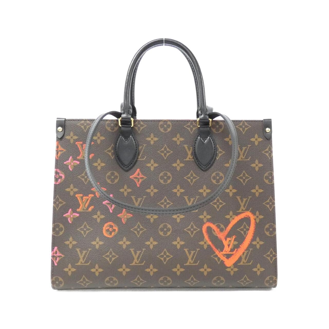 LOUIS VUITTON Monogram (Fall in Love) On the Go MM M45888 Bag