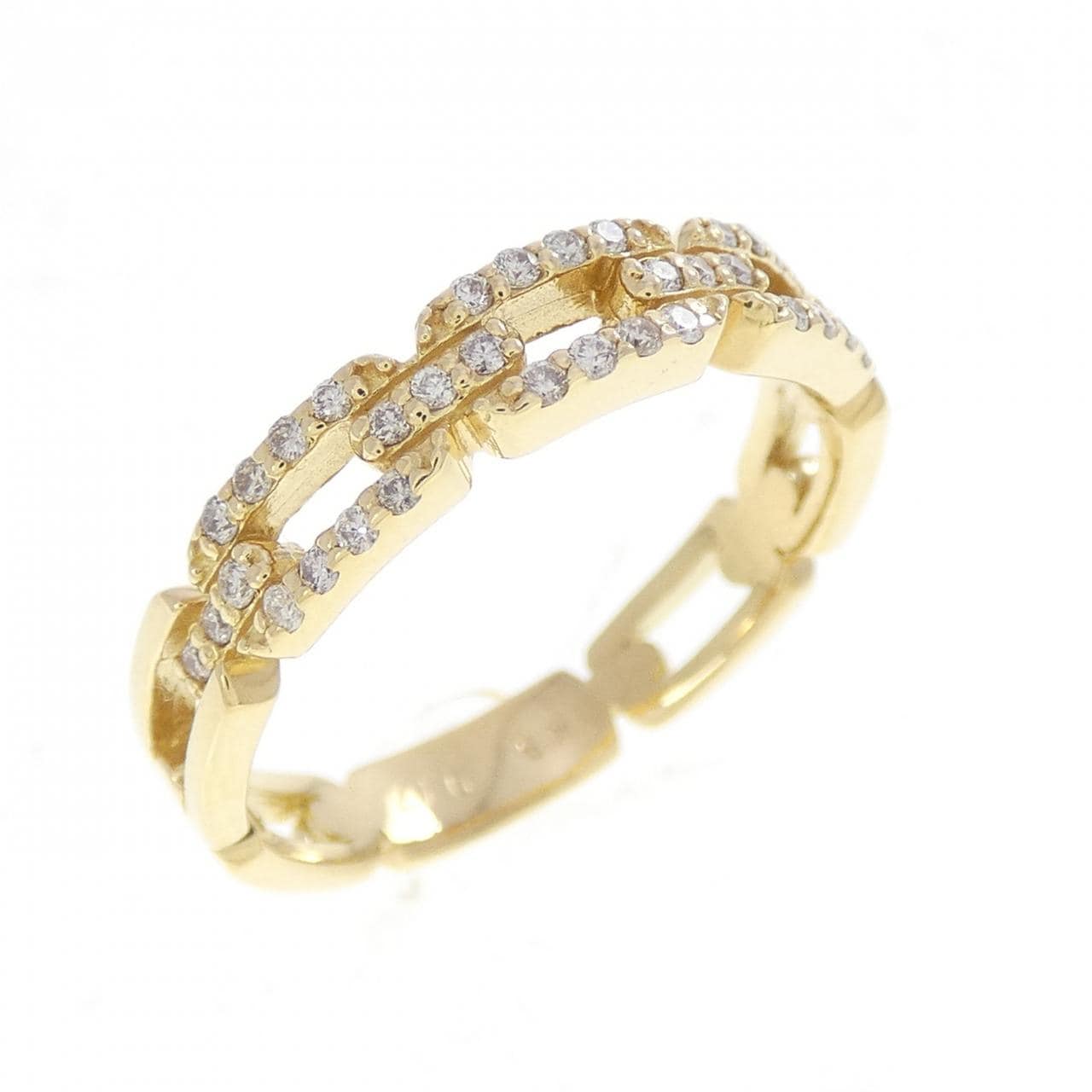 K18YG ダイヤモンド リング 0.17CT