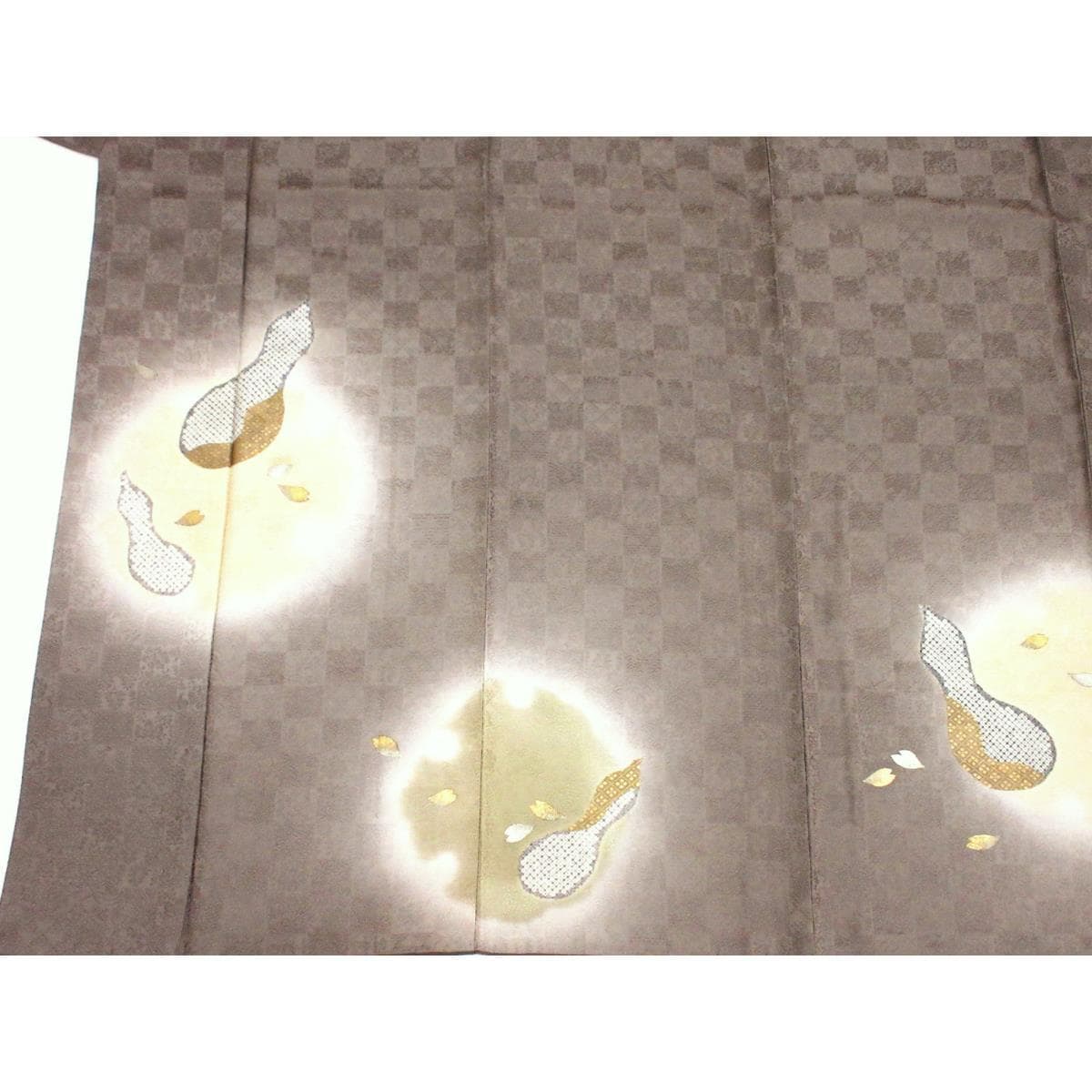 訪問着　友禅金彩加工　ボカシ染　身丈Ｓ寸