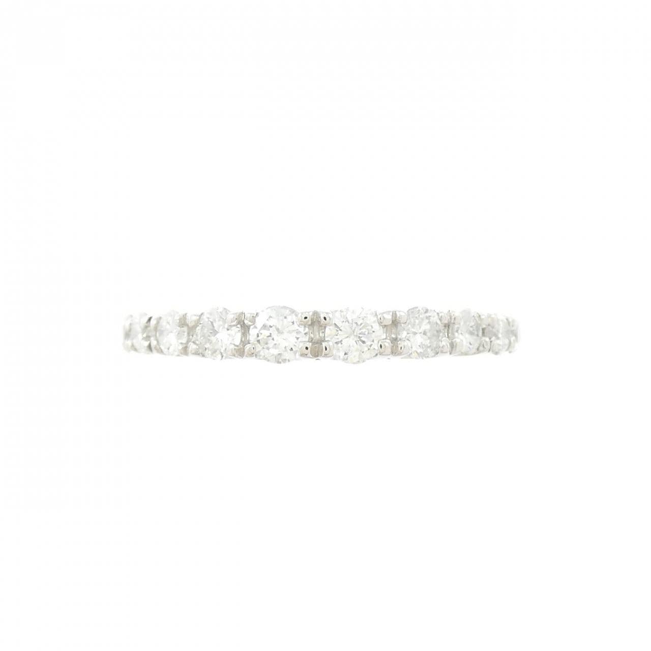 PT900 ハーフエタニティ ダイヤモンド リング 0.50CT