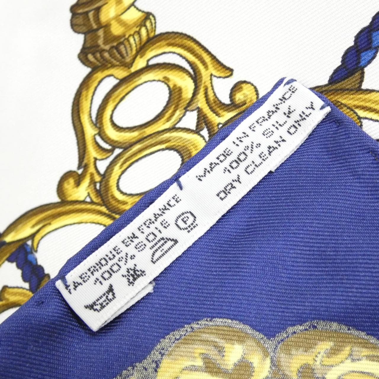 エルメス LES CLES カレ スカーフ