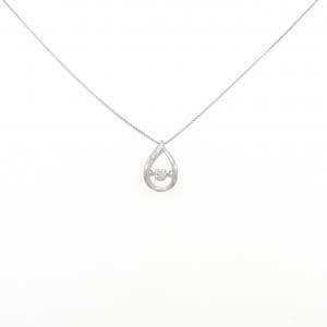 K10WG ダイヤモンド ネックレス 0.05CT