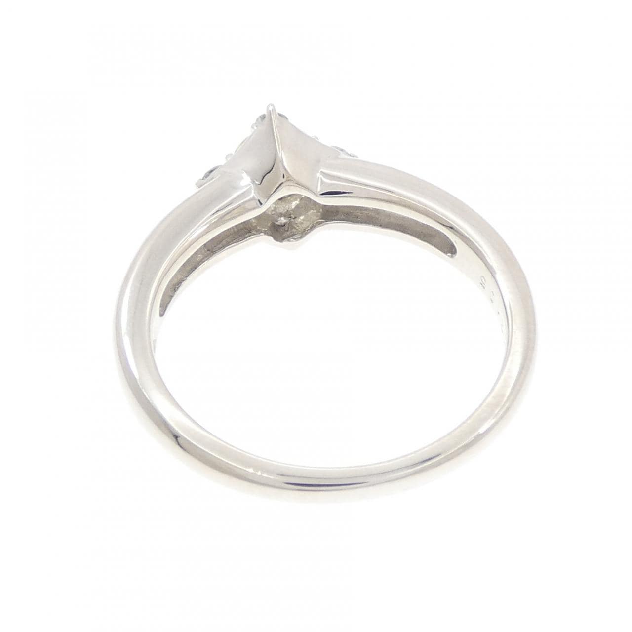 K18WG ダイヤモンド リング 0.355CT