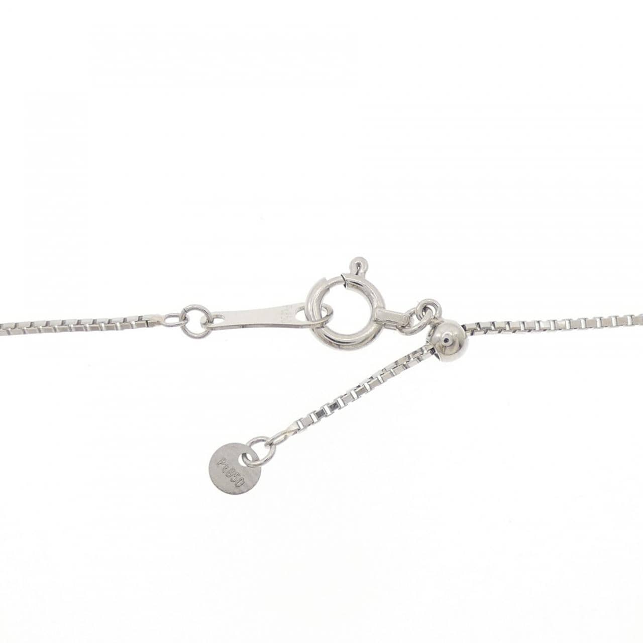 PT900/PT850 エメラルド ネックレス 0.88CT