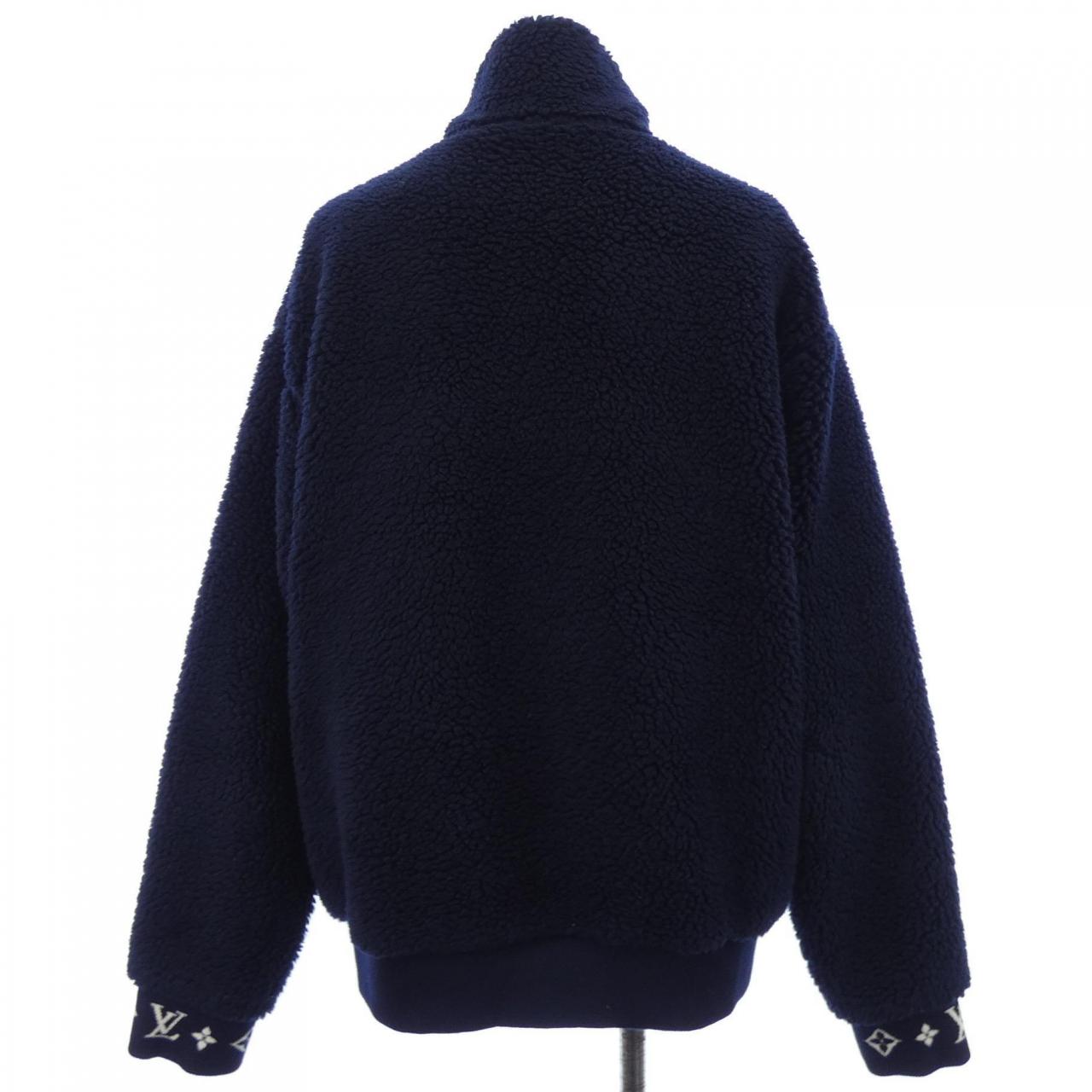 ルイヴィトン LOUIS VUITTON レザーパッチフリースブルゾン HSY42WTDK ブルゾン