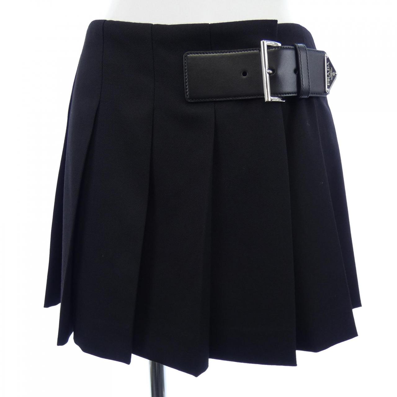Prada PRADA三角LOGO P123UE S221 155E裙子